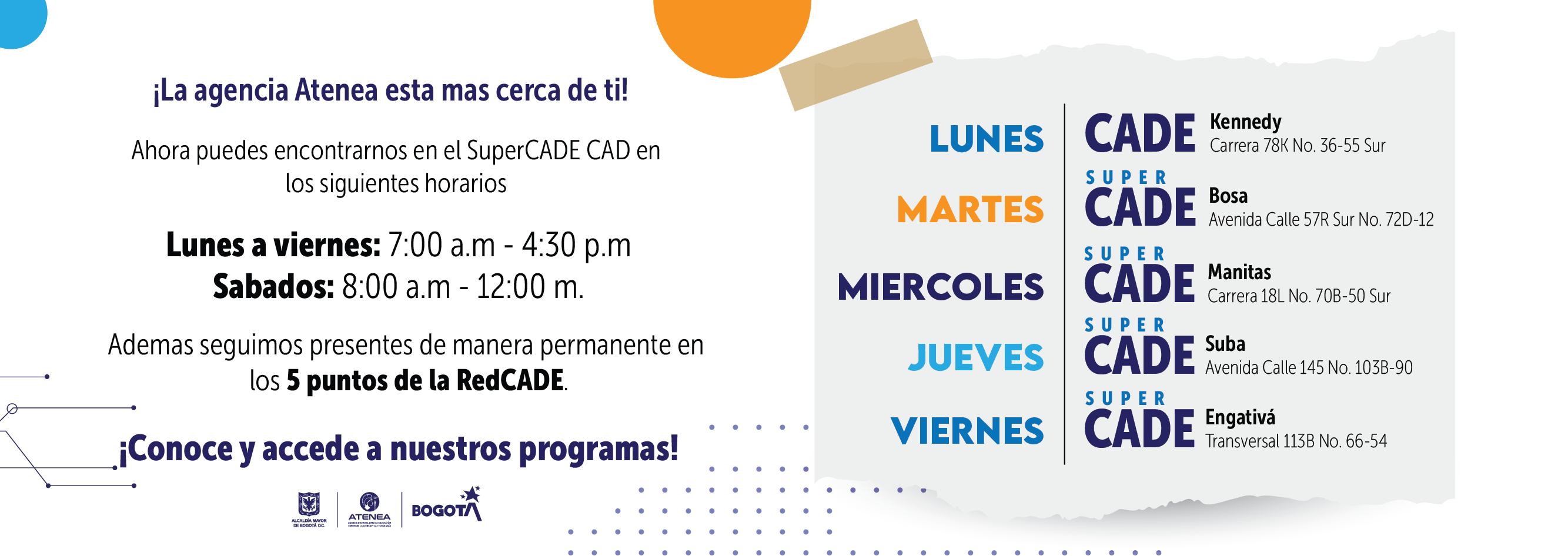 Puntos atención Atenea