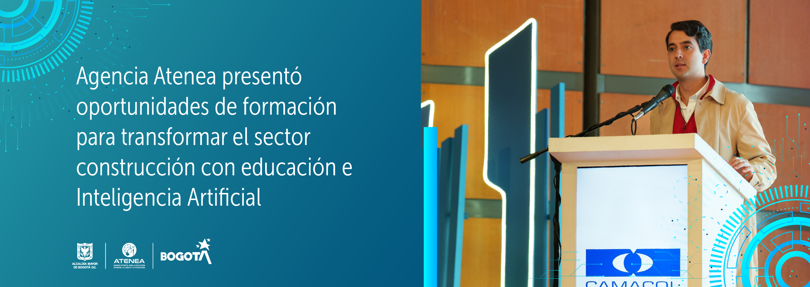 Agencia Atenea presentó oportunidades de formación para transformar el sector construcción con educación e Inteligencia Artificial