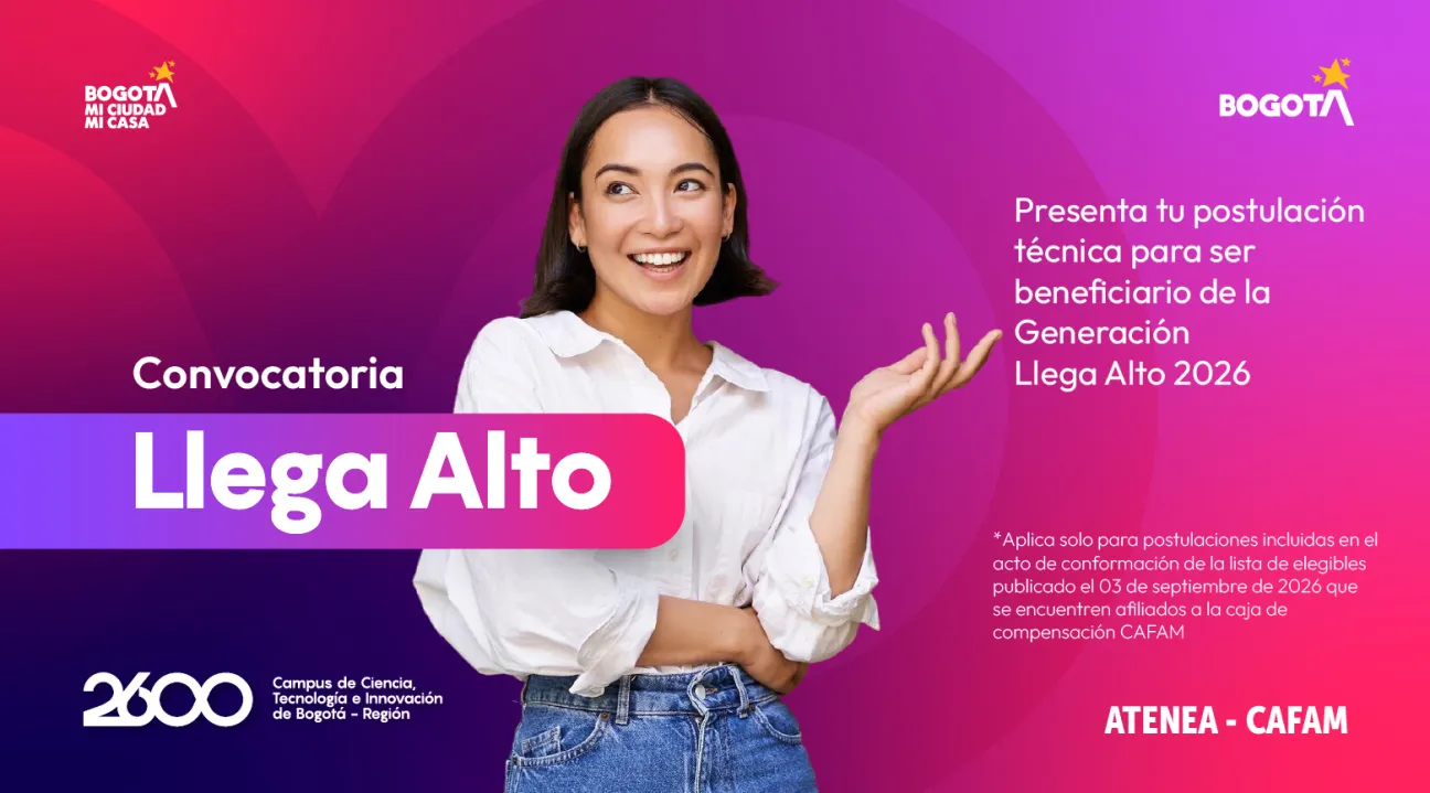 Convocatoria Operación Secundaria – Cafam. Piloto 2600 Campus