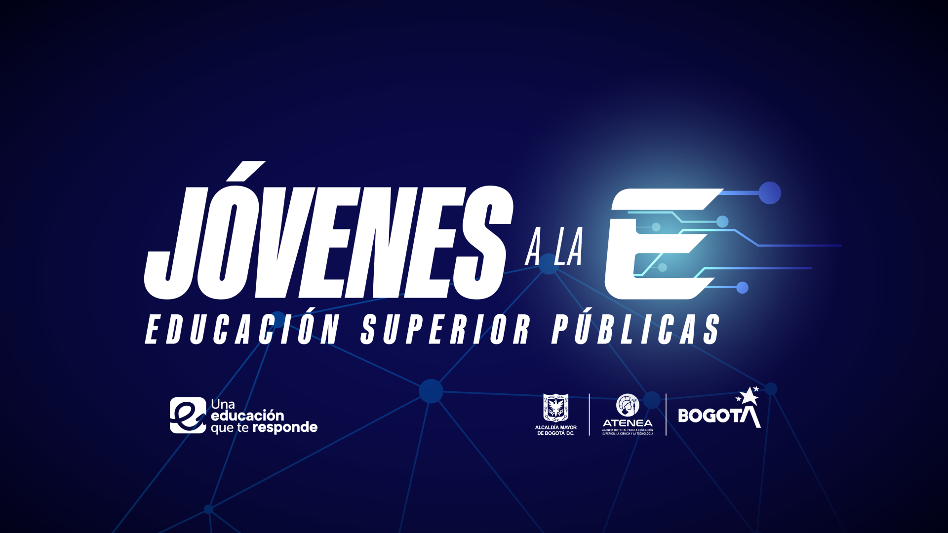 Jóvenes a la E Educación Superior Pública