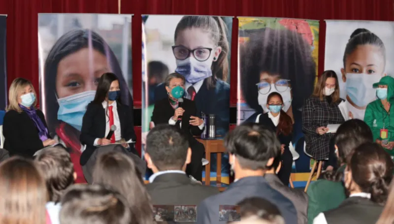 En el Día Internacional del Agua, alcaldesa Claudia López declaró a los colegios distritales como territorios de agua y vida