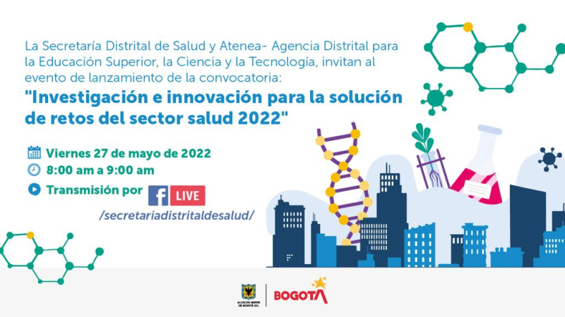 Lanzamiento de la convocatoria Investigación e Innovación para la Solución de Retos del sector salud