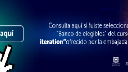 Publicación del banco de elegibles para presentar a la embajada de la india con el fin de optar por los cupos en el curso de “Phyton Iteration”